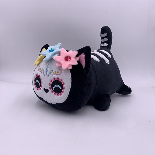 Dupla face gato Gato Plush Animais Brinquedo Unicorn Flip Doll