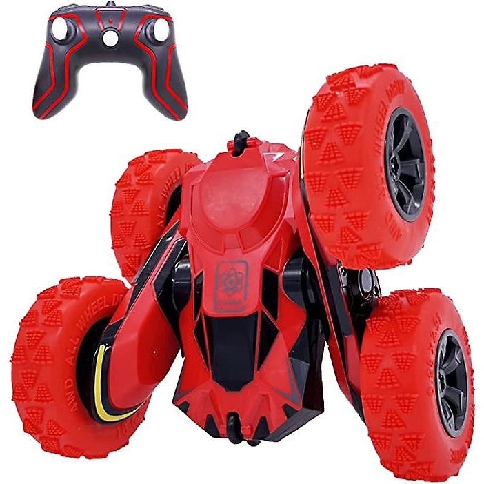 RC Stunt Spinning Toy Car para crianças, puxar para trás, rotação