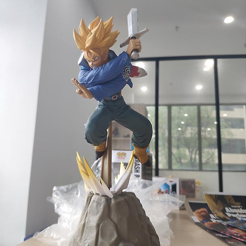 Anime Dragon Ball PVC modelo brinquedos, MSP Vegeta figura, Super