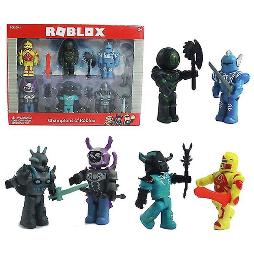 Bonecos Roblox Com Animais Brinquedo Infantil Kit Com 6