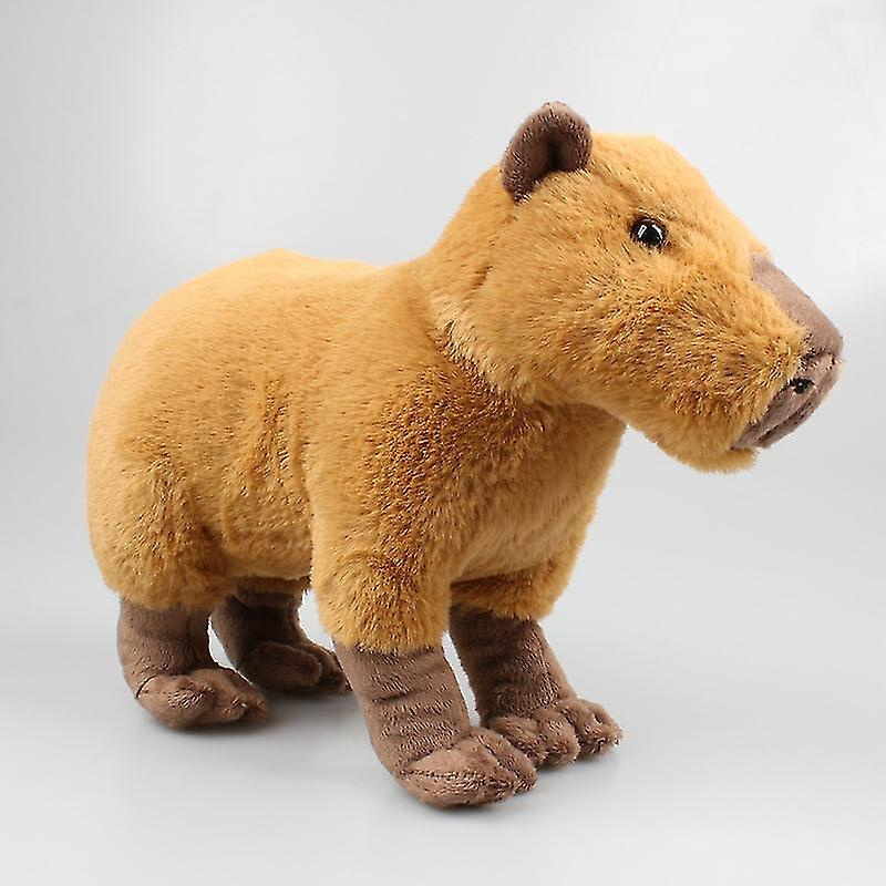 Capivara Recheada,Lindos pelúcia Capivara - Brinquedos pelúcia supermacios  para presente, boneca animal desenho animado fofo, travesseiro pelúcia  capivara para decoração Kagrote