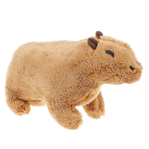 Bonito desenho animado animal capivara roedor boneca de pelúcia