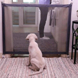 Cerca Rede Para Pets Cachorros Gatos E Crianças Tela Protetora Para Escadas E Portas Flexível Removível é boa?