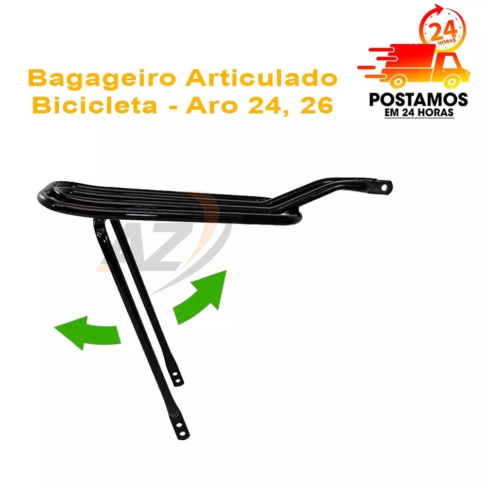 Garupa/Bagageiro LBS Bikes Para Aro 29 27 e 26