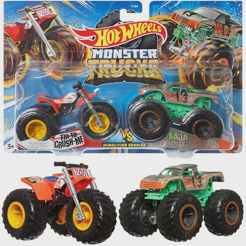 Carro com Controle Remoto Monster Truck Hot Wheels - Candide -  Submarino.com.br 