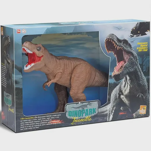 Dinossauro T-Rex Gigante Invencible Bee Toys