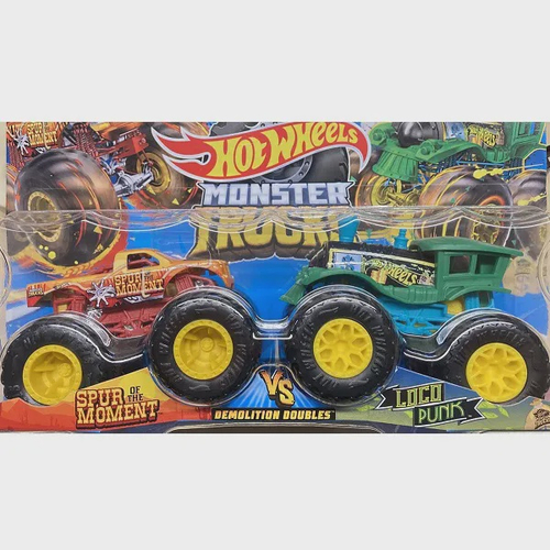 Carro Fun Hot Wheels Monte Seu Monster Truck Vermelho - F0082-6