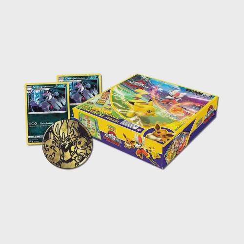 Jogo de Cartas Pokemon Academia de Batalha 180 Cartas Copag