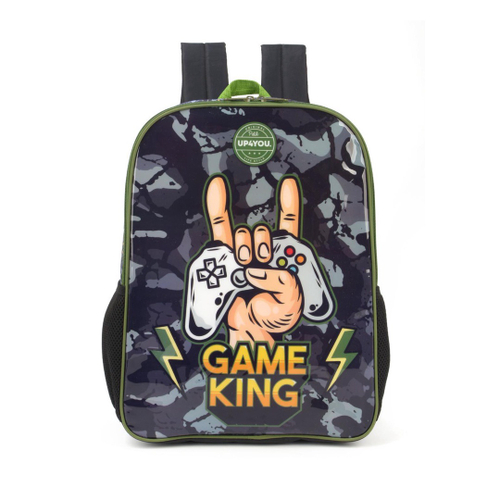 Mochila de Rodas Escolar Brancoala Games com parte térmica