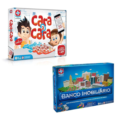 Jogo Tabuleiro Cara A Cara Com Aplicativo - Original Estrela