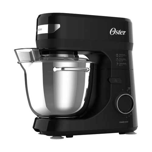 Batedeira Planetária Oster OBAT641 4L 850W - Preto/inox