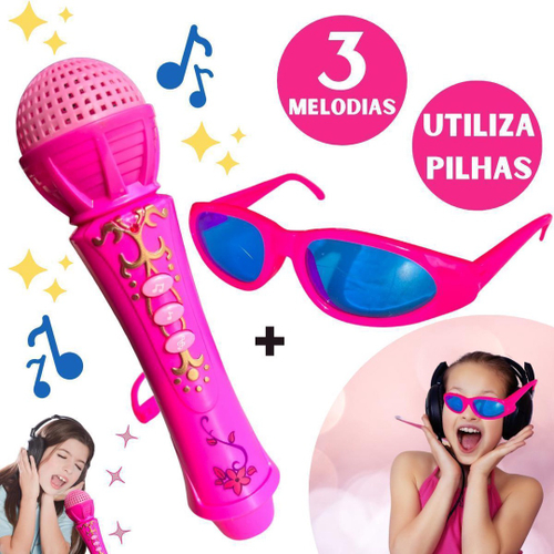 Microfone Musical Miraculous Ladybug Multikids - BR1608