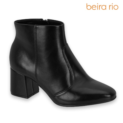 Bota cano curto beira rio salto grosso 2024 metal feminina