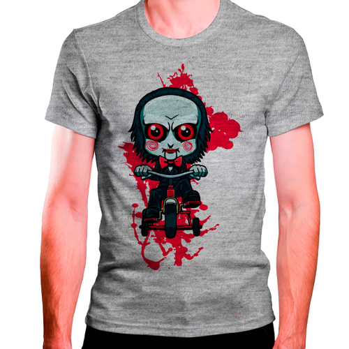 Camiseta jigsaw jogos mortais