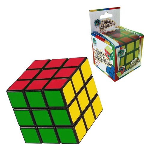 Cubo Mágico Kit Com 6 Cubos Variados Raciocínio Lógico