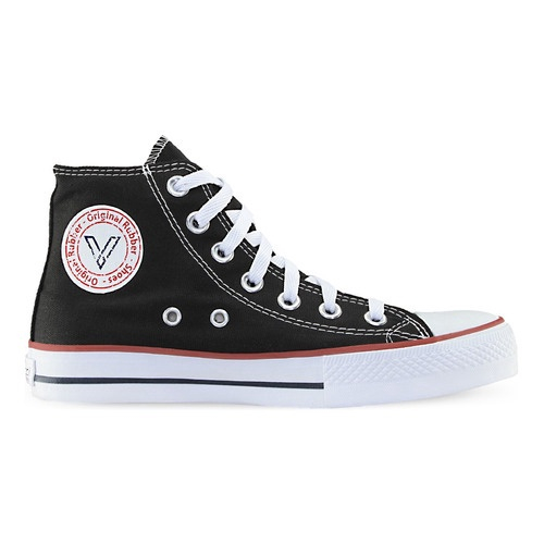 Tênis All-Star Chuck Taylor Cano Alto Unissex Preto Lona no Shoptime