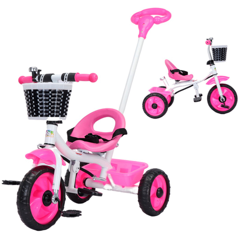 Triciclo Passeio Motoca Velotrol Infantil Meninas e Meninos