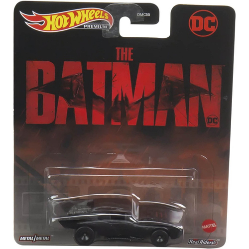 Miniatura Carrinho Hot Wheels Premium Batmobile Batman Hkc22