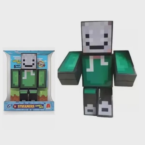 Boneco Mel Problems Grande - 35cm - Minecraft - Algazarra