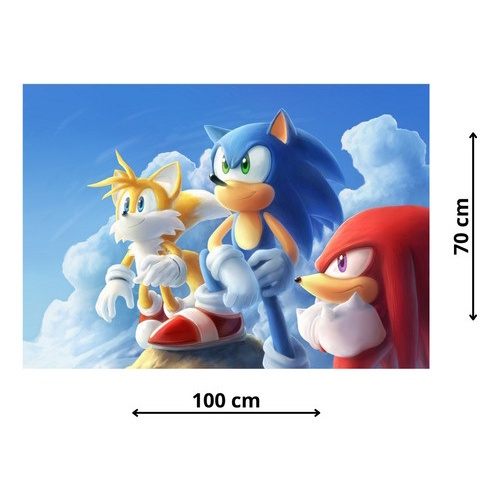 Papel de Parede Quarto Infantil Super Sonic