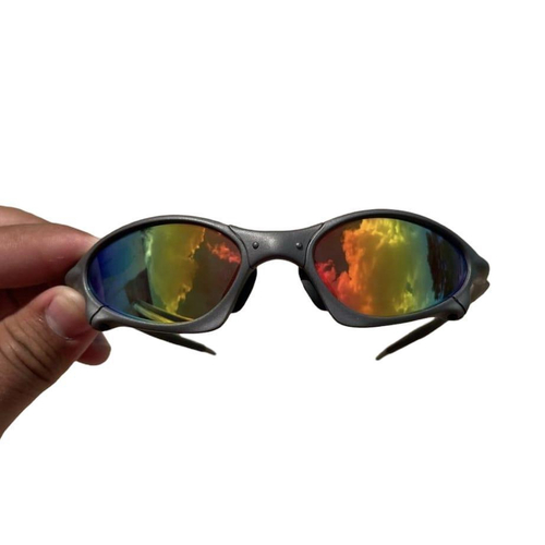 Oculos de sol Oakley Juliet xmetal arco iris lentes polarizadas