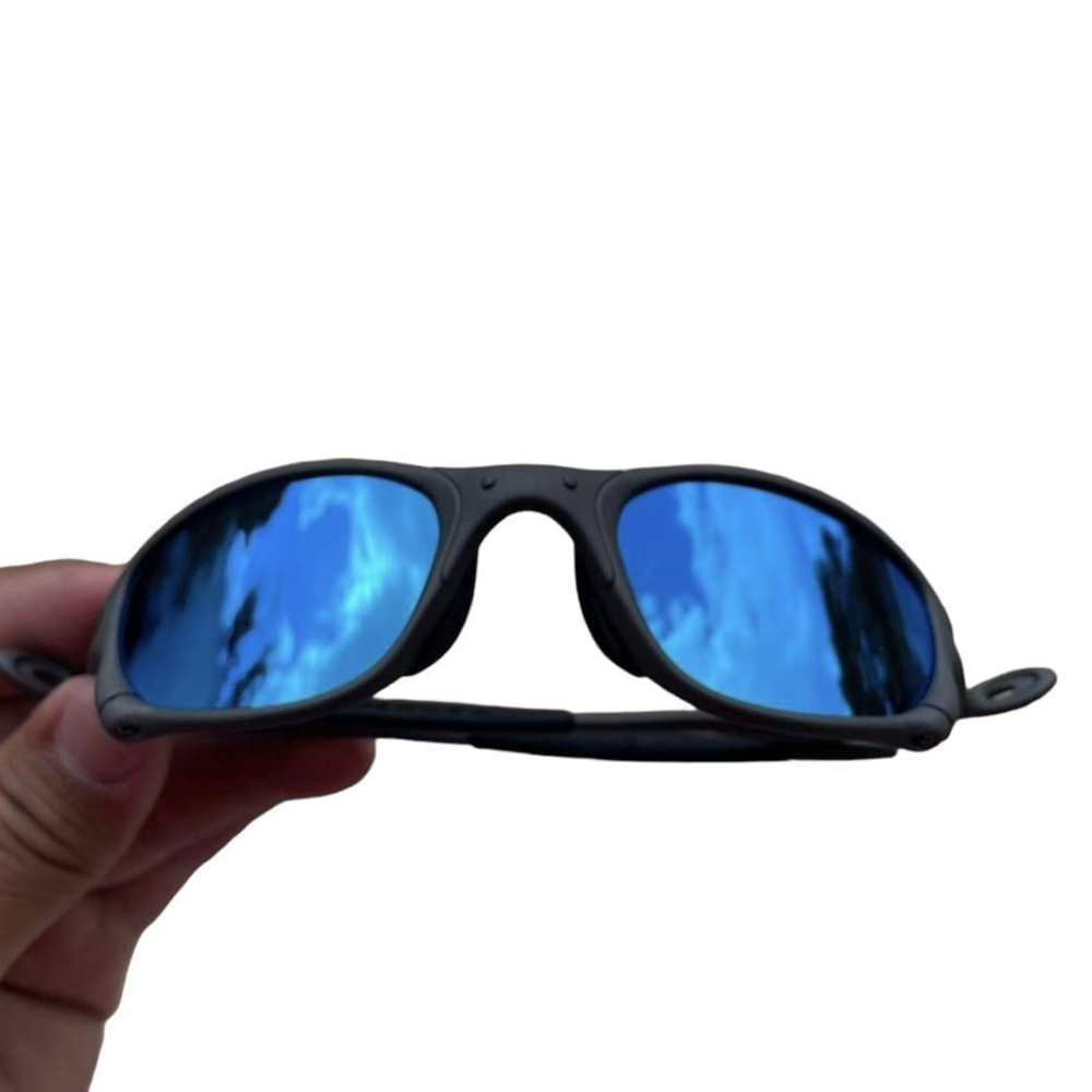 Juliet X-metal Pinada - Kit borracha azul - Lentes ice thug