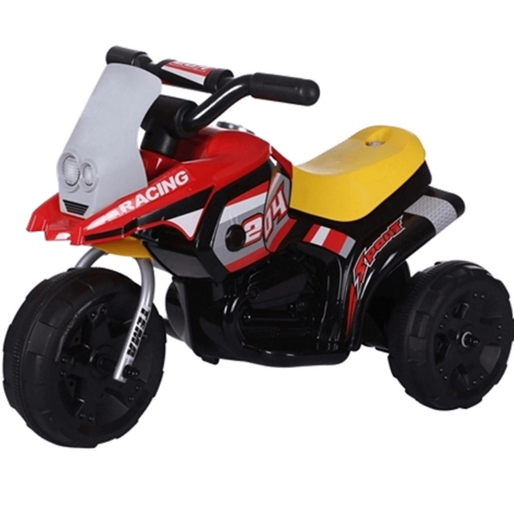 Moto Cross Eletrica Infantil 6V Vermelho - Belfix