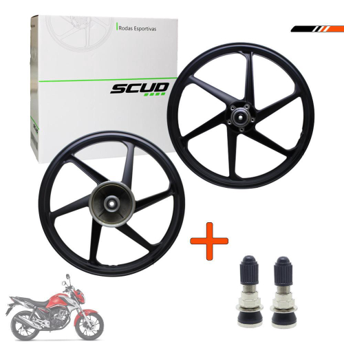 Mc dragon moto peças - Jogo Roda Liga Leve 5 Palitos Honda Titan 150. Por  Apenas 620,00