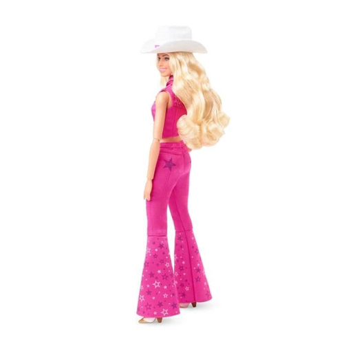 Boneca Barbie Filme BarbieLand Roupa Dourada HPJ99 Mattel - Boneca