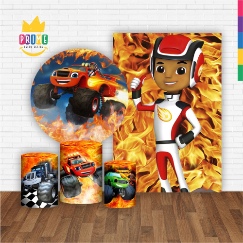 Kit Capa Painel + Trio Cilindros Blaze Monster, Loja