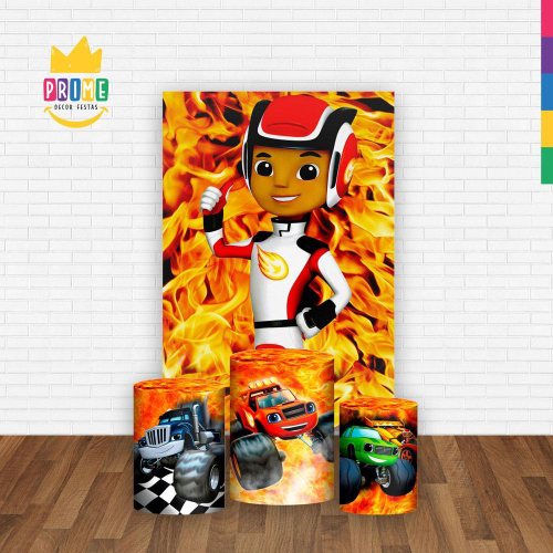 Kit Capa Painel + Trio Cilindros Blaze Monster, Loja