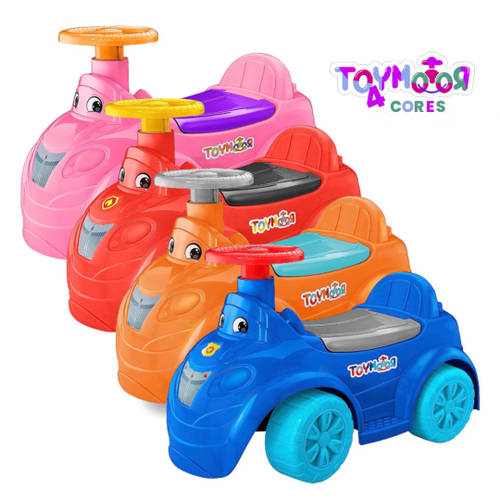 Totoka Bebê Infantil Carrinho Motoca Velotrol Com Empurrador Moto Plus  Apoio p/ Pés Menino Cardoso Toys no Shoptime