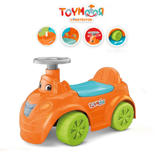 Carrinho de Empurrar Andador Toymotor Motoca Velotrol de Empurrar