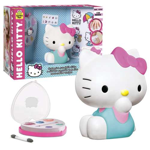 Boneca Hello Kitty Fandom Box Original Cx Acrílico Decorativ