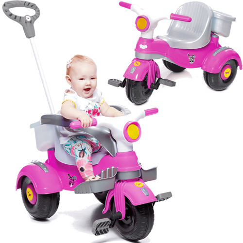 Motoca Infantil Bebe Carrinho Totokinha Plus Azul Cardoso no Shoptime