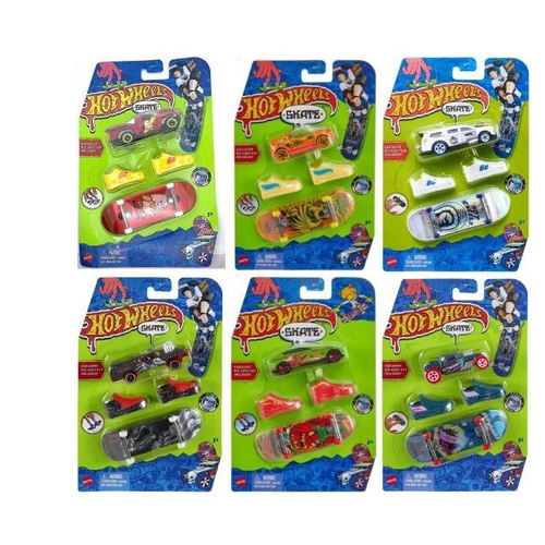 Conjunto de Skate de Dedo Hot Wheels Mattel - Fátima Criança