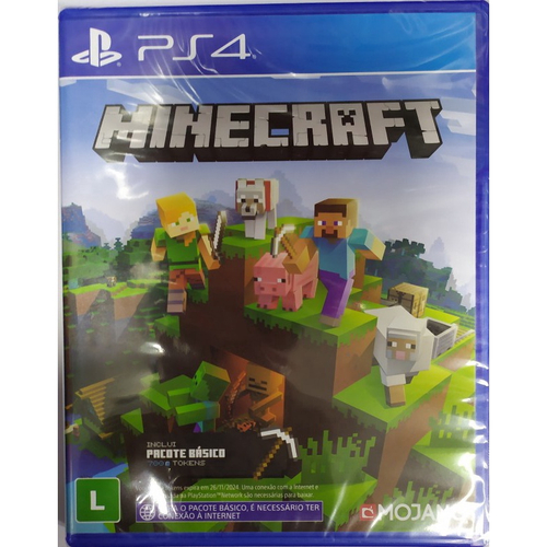 Minecraft - Jogo PS4 Mídia Física em Promoção na Americanas