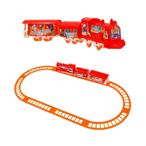 Pista De Trem A Pilha + 4 Vagões Ferrorama - Samba Toys - Carrefour