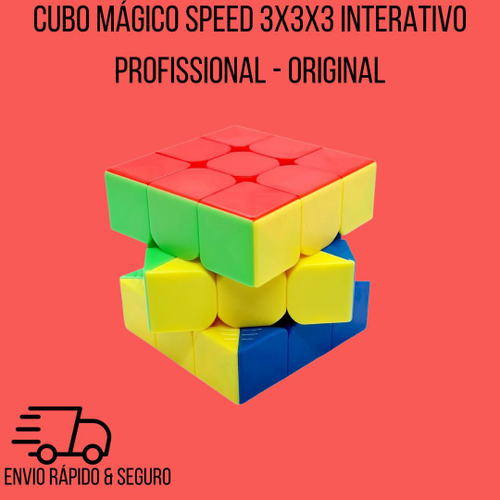 Cubo Mágico Speed 3x3x3 Profissional Original em Promoção na Americanas