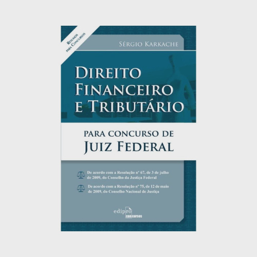 Livros - Direito Financeiro e Tributário