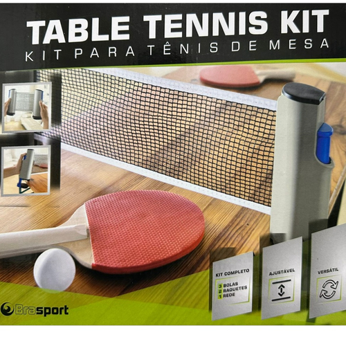 Kit Tênis De Mesa ( Ping Pong ) Com Mesa Raquetes E Rede - Fácil Esporte em  Promoção na Americanas