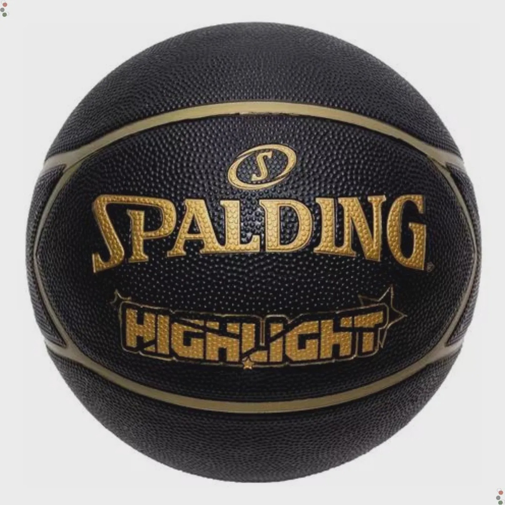 Bola Basquete Spalding nba Highlight Outdoor Gold em Promoção na Americanas