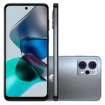 Smartphone Desbloqueado Moto G23 Grafite Tela 6,5 hd + 90Hz Octa core Helio G85 128gb 6gb Dois Chips 4G Impressão Digital Bateria 5000mAh
