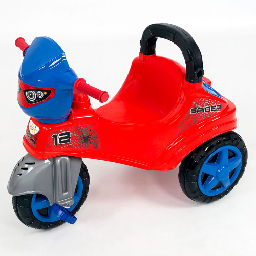 Triciclo Baby City Moto Infantil Menino Com Pedal Empurrador em Promoção na  Americanas