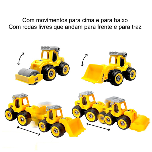 Quarto Construtor Infantil Trator