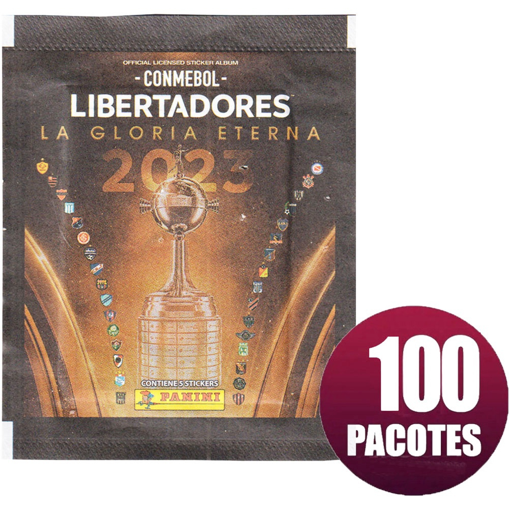 Copa Libertadores 2023 Álbum + Jogo Completo 557 Figurinhas em