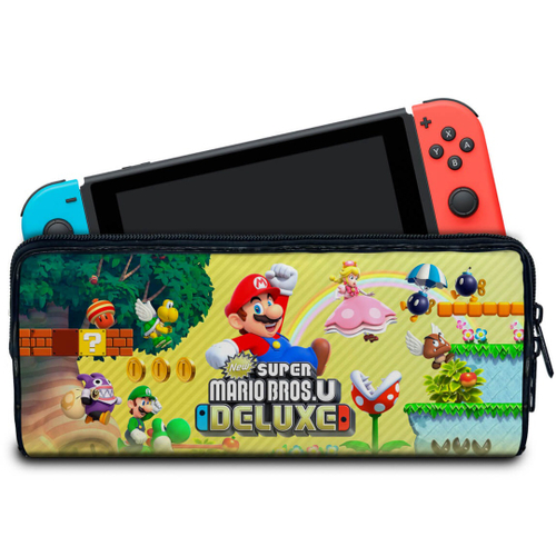 Jogo New Super Mario Bros U Deluxe Nintendo Switch Mídia Física