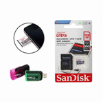 Cartão de Memória Sandisk Ultra Micro sd 128gb Classe 10 com Leitor de Cartão 15 em 1