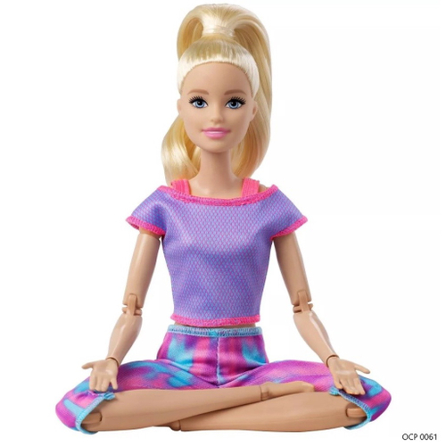 Barbie Nova Made To Move Aula De Yoga Morena Mattel Ftg80 em Promoção na  Americanas