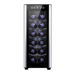Adega Electrolux 12 garrafas 1 Porta Preta em Alumínio ACB12 Bivolt Menor preço em Adega Electrolux 12 garrafas 1 Porta Preta em Alumínio ACB12 Bivolt